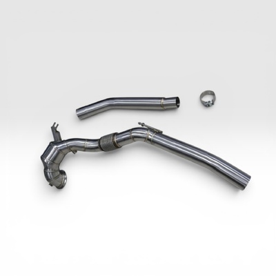 RENNVOX 200 CELL SPORTS CATTED DOWNPIPE FOR VOLKSWAGEN GOLF R MK8
