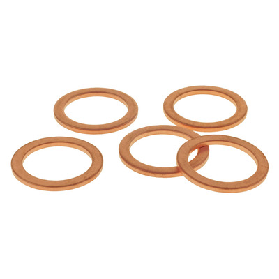Raceworks Copper Washers Id16Mm Od22Mm T1.5Mm 5Pk - RWF-179-16MM