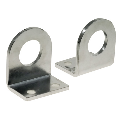 Raceworks Brake Hose Mounting Bracket Bolt on 90deg 2pk - RWF-230-01S