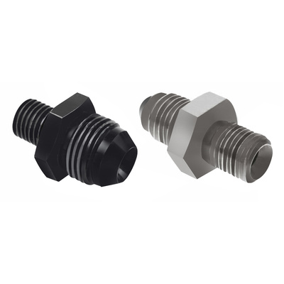 Raceworks Metric Male M12x1.25 to Male Flare AN-3 Stainless Dual Seal - RWF-358-03SS