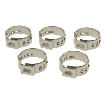 Raceworks AN-6 Hose Clamps 5pcs - RWF-444-06