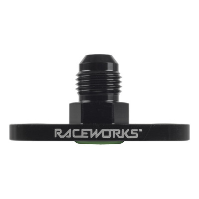 Raceworks Fuel Rail Adapter AN-6 for Honda B Series - RWF-680-09BK