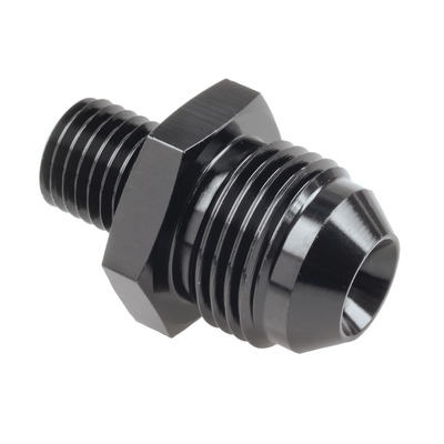 Raceworks Metric Male M12X1.5 To Male Flare An-8 - RWF-731-08BK