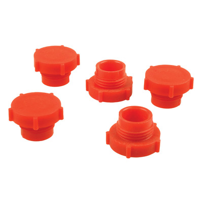 Raceworks AN-4 Plastic Plug 5pk - RWF-806-04PL