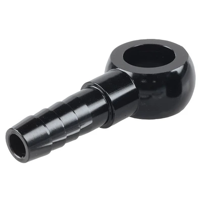 Raceworks Aluminium 5/16in Barb 12.5mm Banjo Fitting - RWF-807-05BK
