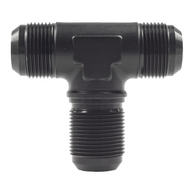Raceworks AN-16 Male Flare Bulkhead Tee - RWF-834-16BK