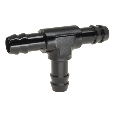 Raceworks 6Mm Aluminium Barb Tee - RWF-851-06MM