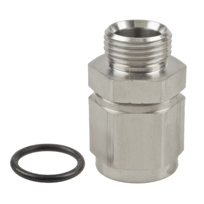 Raceworks AN-10 Swivel to AN-8 ORB Stainless High Flow - RWF-907-10-08SS
