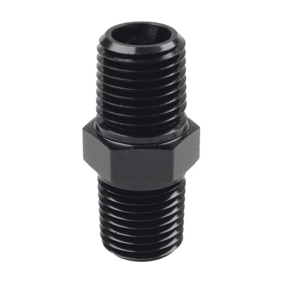 Raceworks 1/8in NPT Male Union - RWF-911-02BK
