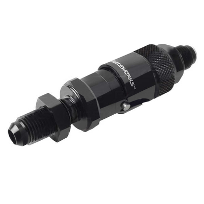 Raceworks Aluminium Quick Release AN-10 with Bulkhead - RWF-QR103-10VBK