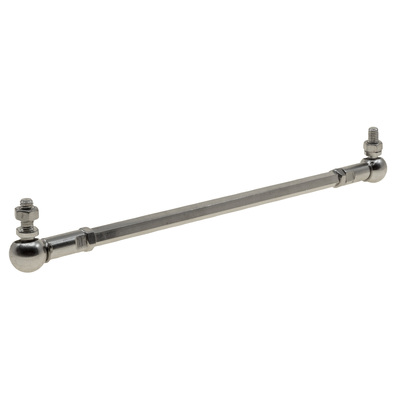 Raceworks 6-3/4in 170mm Carburettor Linkage Kit Black - RWM-016-675