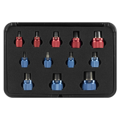 Raceworks Rw Bspt/Npt Tapered Thread Identification Kit 12Pce - RWT-021