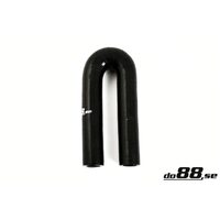 DO88 SILICONE HOSE BLACK 180 DEGREE 0 3125'' (8MM)