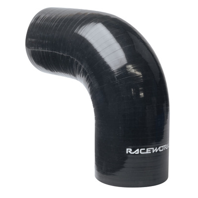 Raceworks 90deg 1.25in 32mm Black - SHE-090-125BK