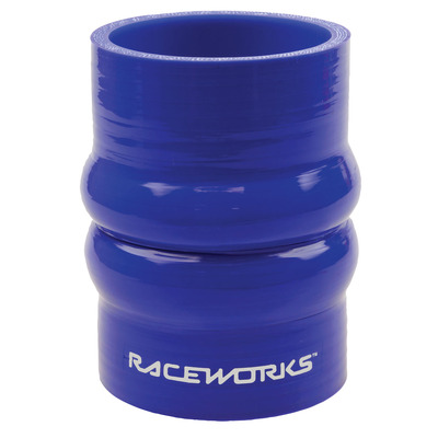 Raceworks Double Hump Hose 3.75in 95mm Blue SHH-375BE