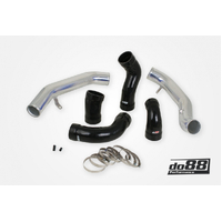 do88 Volvo S60 V60 XC60 V70 XC70 S80 3.0L T6 Pressure pipes with Black hoses - TR-160-S