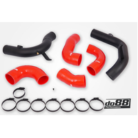 DO88 AUDI CUPRA/SEAT SKODA VW 1.8 / 2.0 TSI (MQB) DO88 IC PRESSURE PIPES RED HOSES
