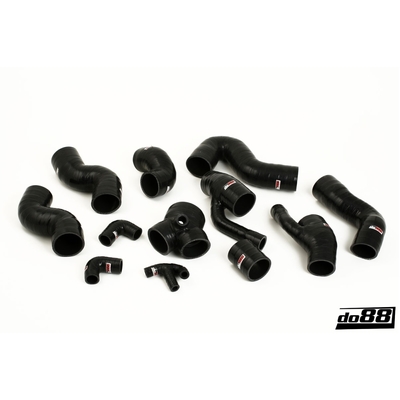 do88 Audi S4/A6 2.7 Bi Turbo Pressure hoses Black - do88-kit109S