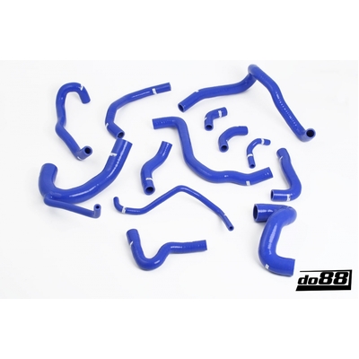 do88 Audi S4/RS4 2.7 BiTurbo Radiator hoses Blue - do88-kit133B