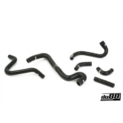 do88 SAAB 9-5 98-03 & 9-3 00-02 Crankcase vent hoses Black - do88-kit176S