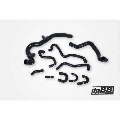 do88 Volvo S60/V60/V70/XC70/S80 T4 T5 2.5FT Automatic 07-16 Coolant hoses Black - do88-kit198S