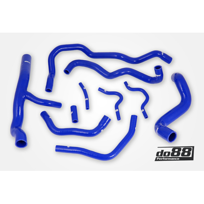 DO88 SAAB 9-5 2.8T TURBO6 2010-2011 COOLANT HOSES BLUE