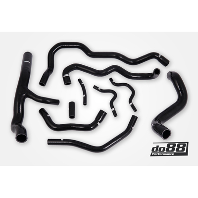 do88 SAAB 9-5 2.8T Turbo6 2010-2011 Coolant hoses Black - do88-kit216S