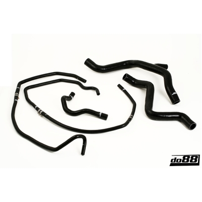 do88 Volvo C30/C70/S40/V50 Turbo 04-13 Coolant hoses Black - do88-kit38S