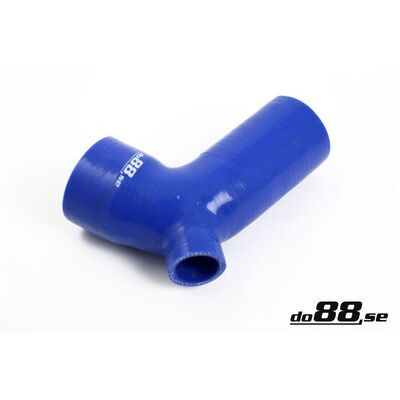do88 Volvo 850/S70/V70 IC outlet hose with 25mm BOV connection Blue - do88-kit40