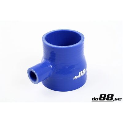 do88 Audi S2/RS2 Ur-Quattro Throttle body hose Blue - do88-kit53-4B