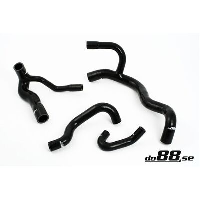 DO88 AUDI S2 3B 1990-1992 RADIATOR HOSES BLACK