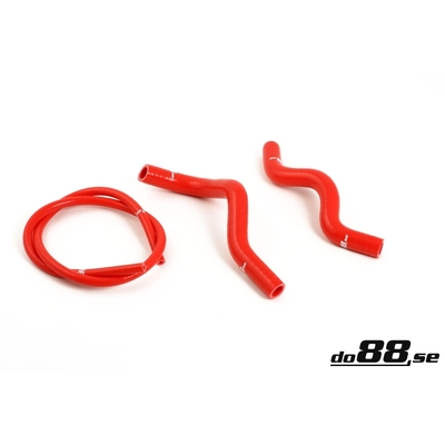 do88 Volvo 240 Coolant hoses complement Red - do88-kit64R