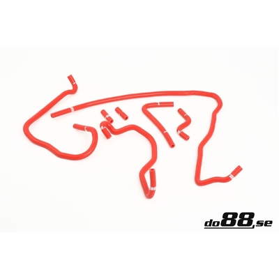 do88 Audi S3 1.8T 1999-2001 Vacuum hoses Red - do88-kit80R