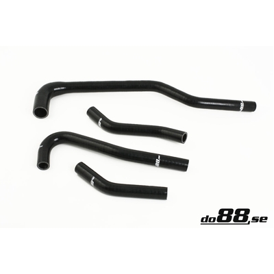do88 SAAB 9000 1992-98 Heater hoses Black - do88-kit86S